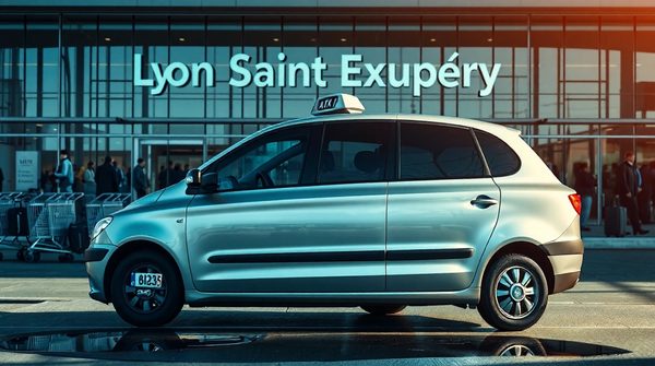 Réservez votre taxi à l'aéroport Lyon Saint-Exupéry en toute simplicité